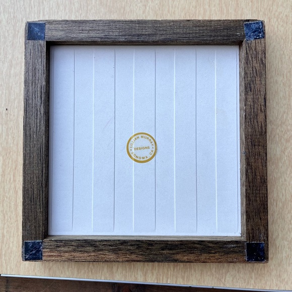 Lillian Murray Cat In Window Carlson 1982 Wood Framed Tile Trivet - Picture 3 of 12